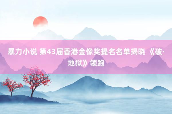 暴力小说 第43届香港金像奖提名名单揭晓 《破·地狱》领跑